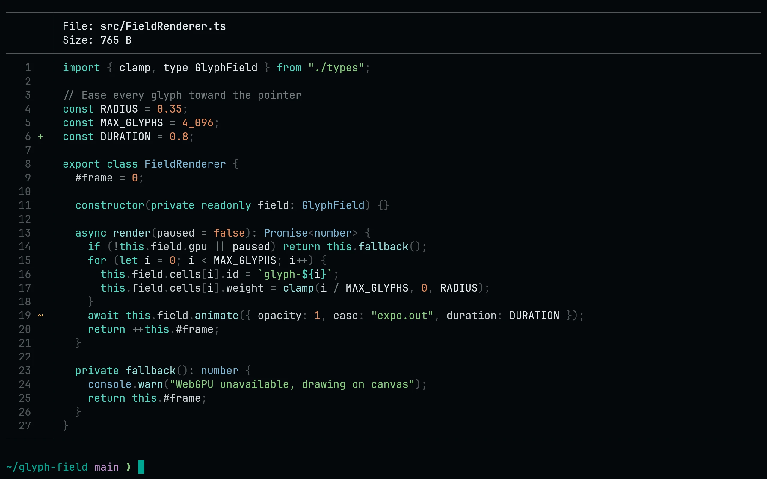 bat · delta (tmTheme) running Living Code Night