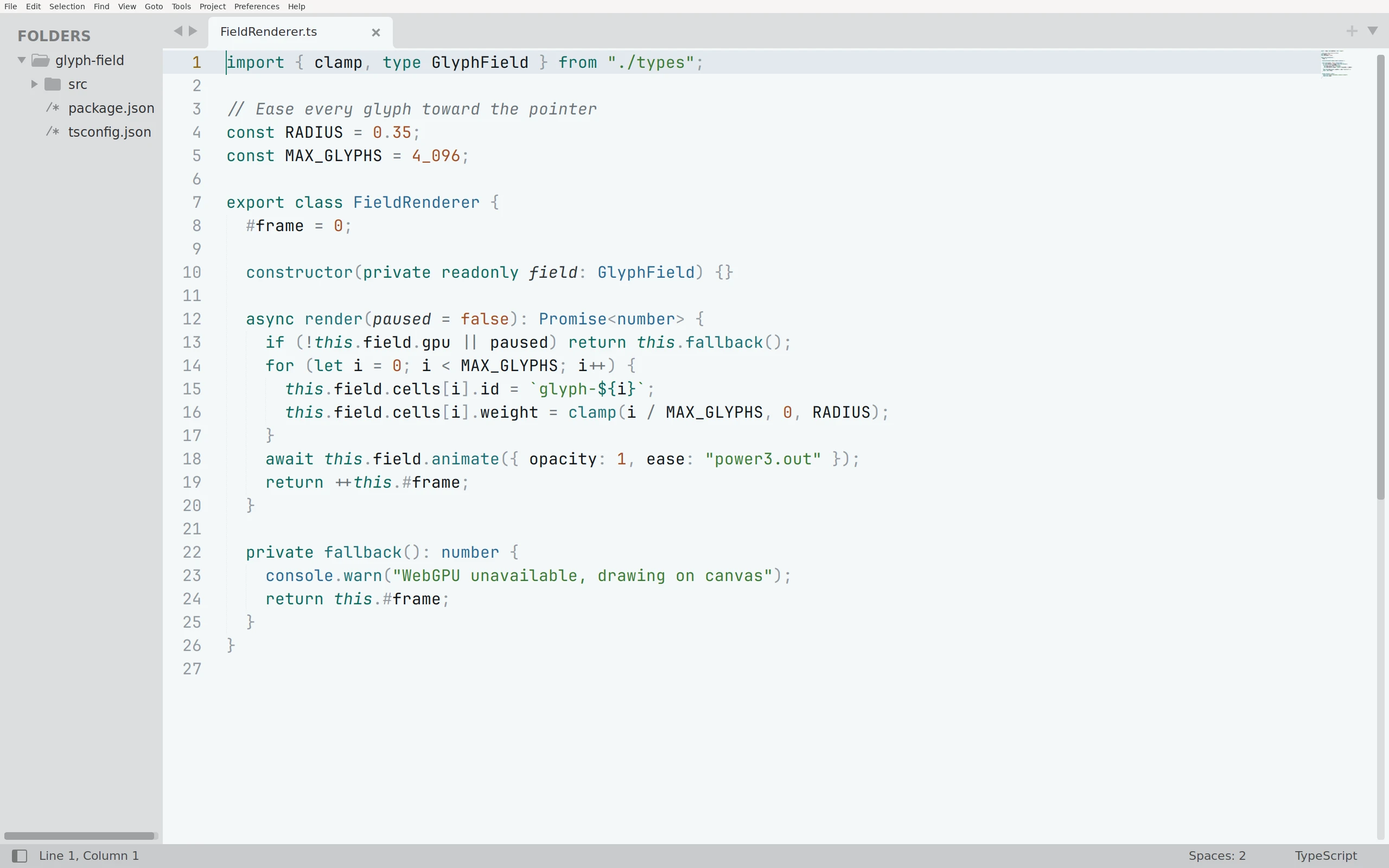 Sublime Text running Living Code Paper