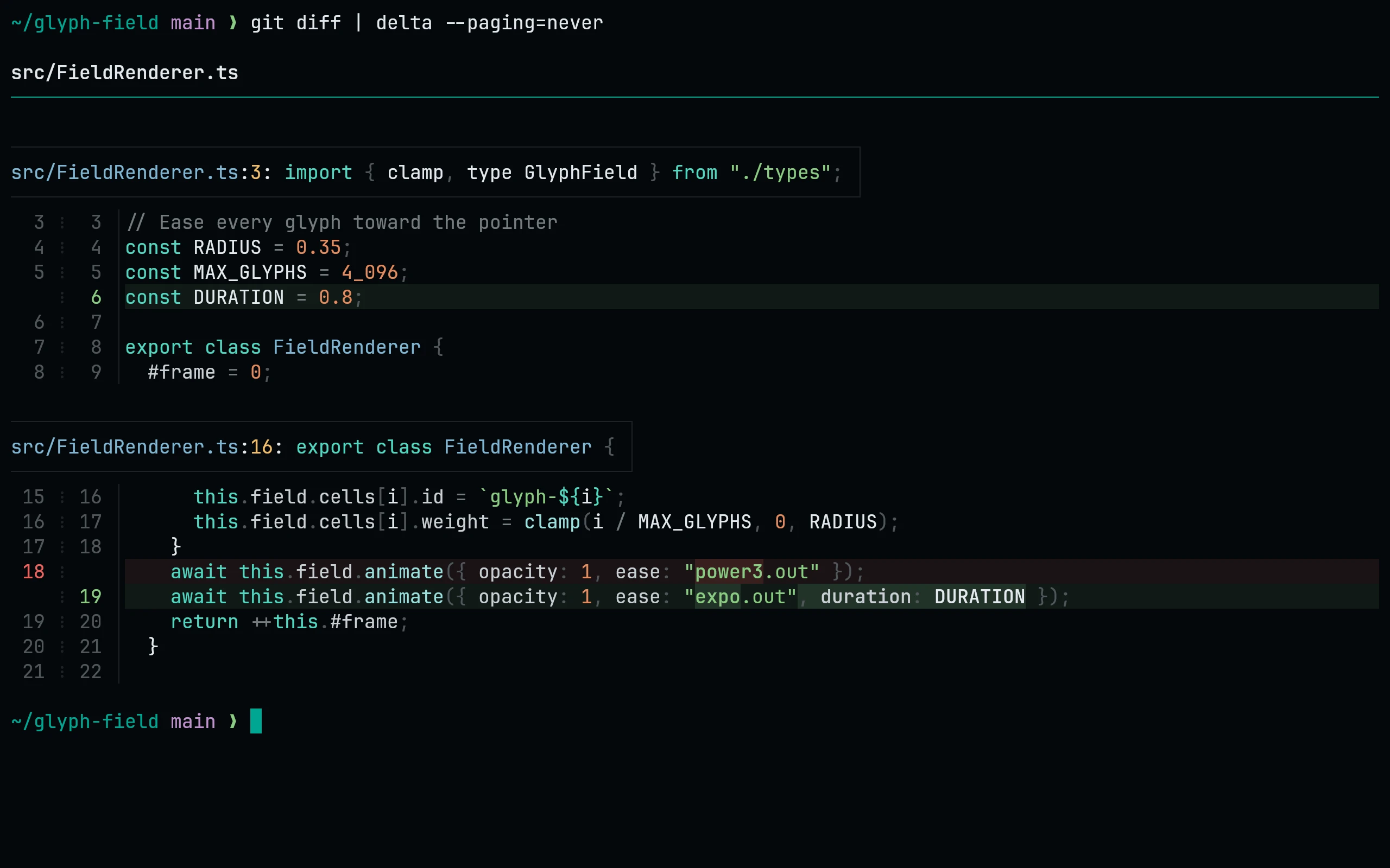 delta running Living Code Night