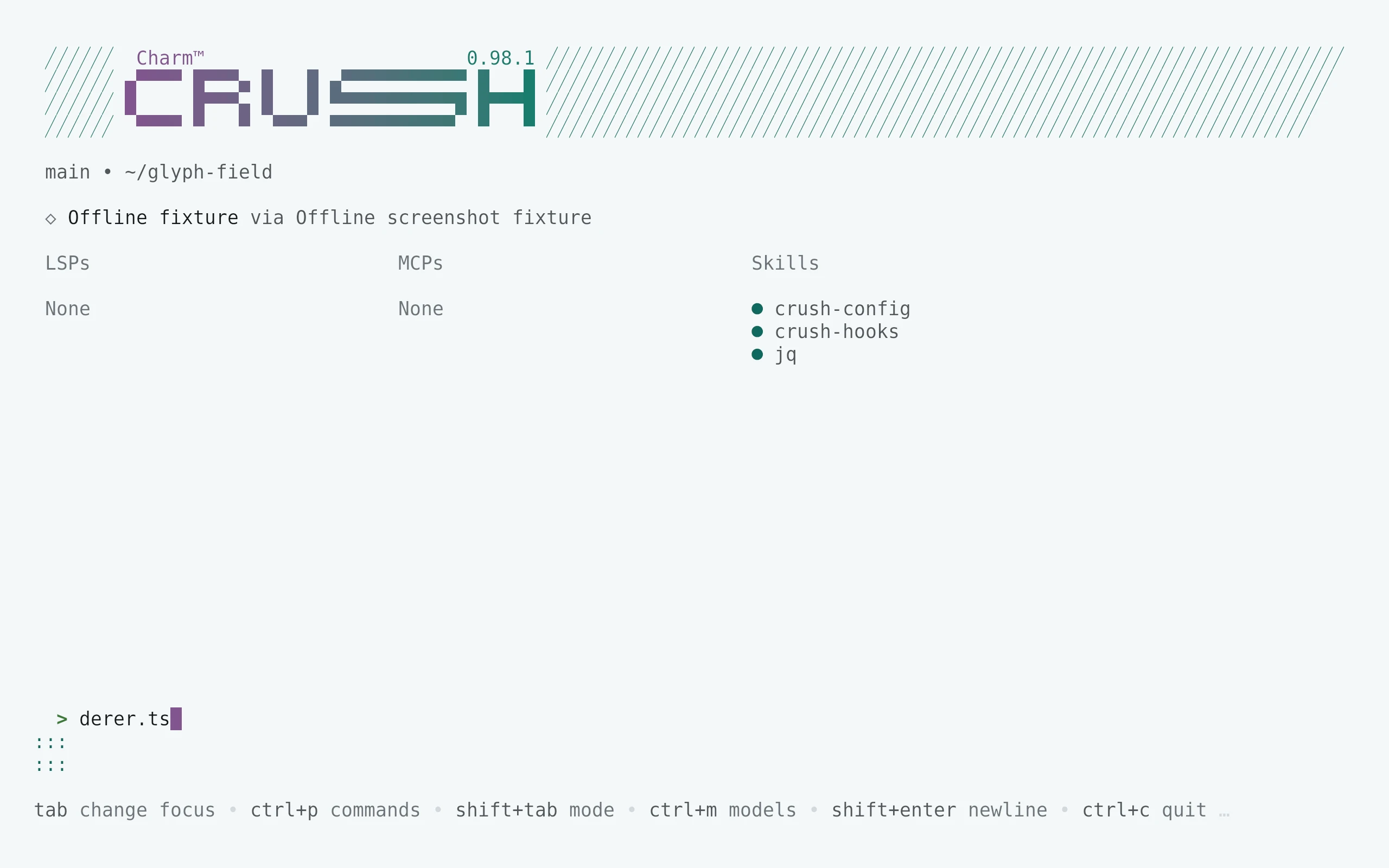 Crush running Living Code Paper