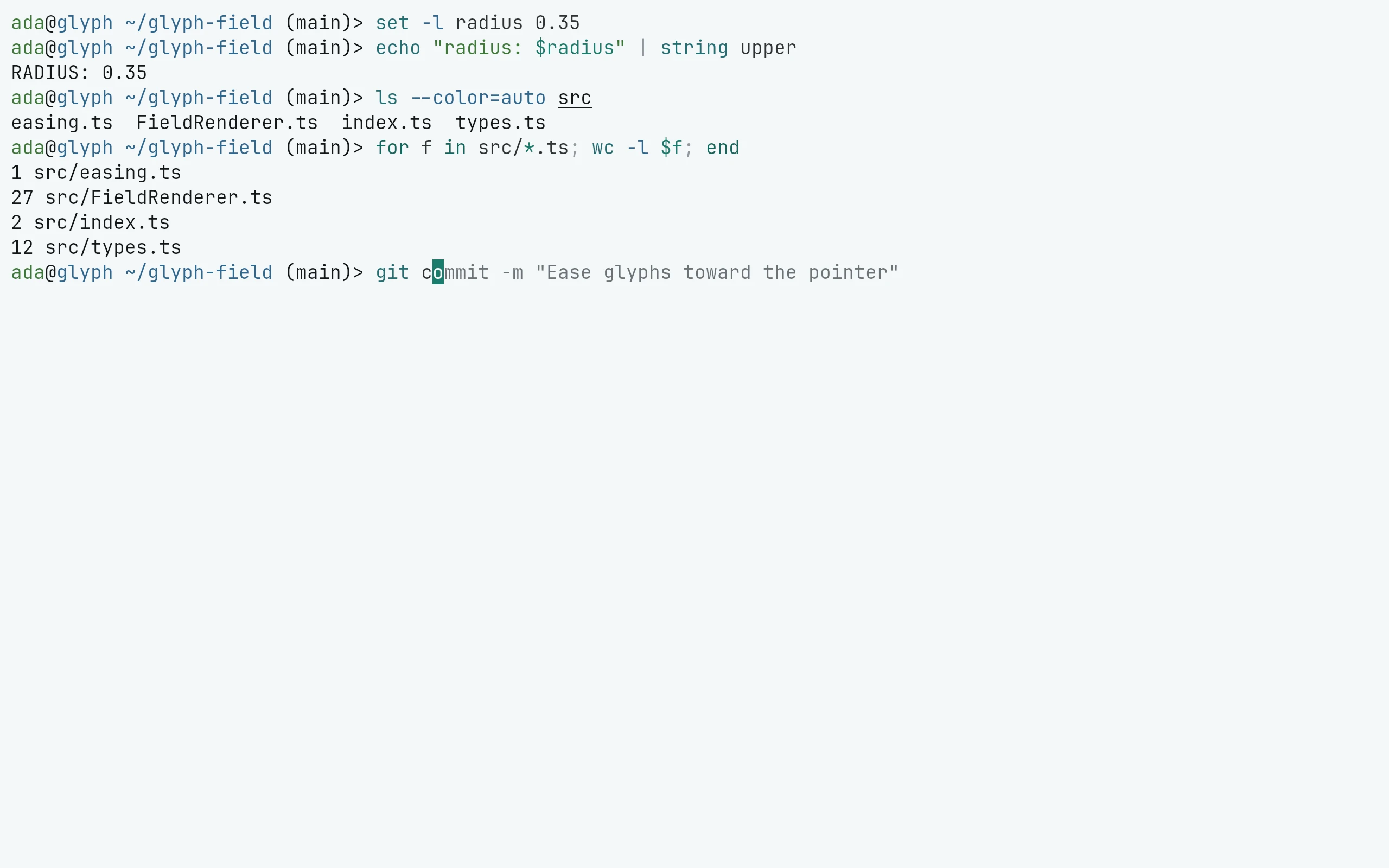 fish running Living Code Paper