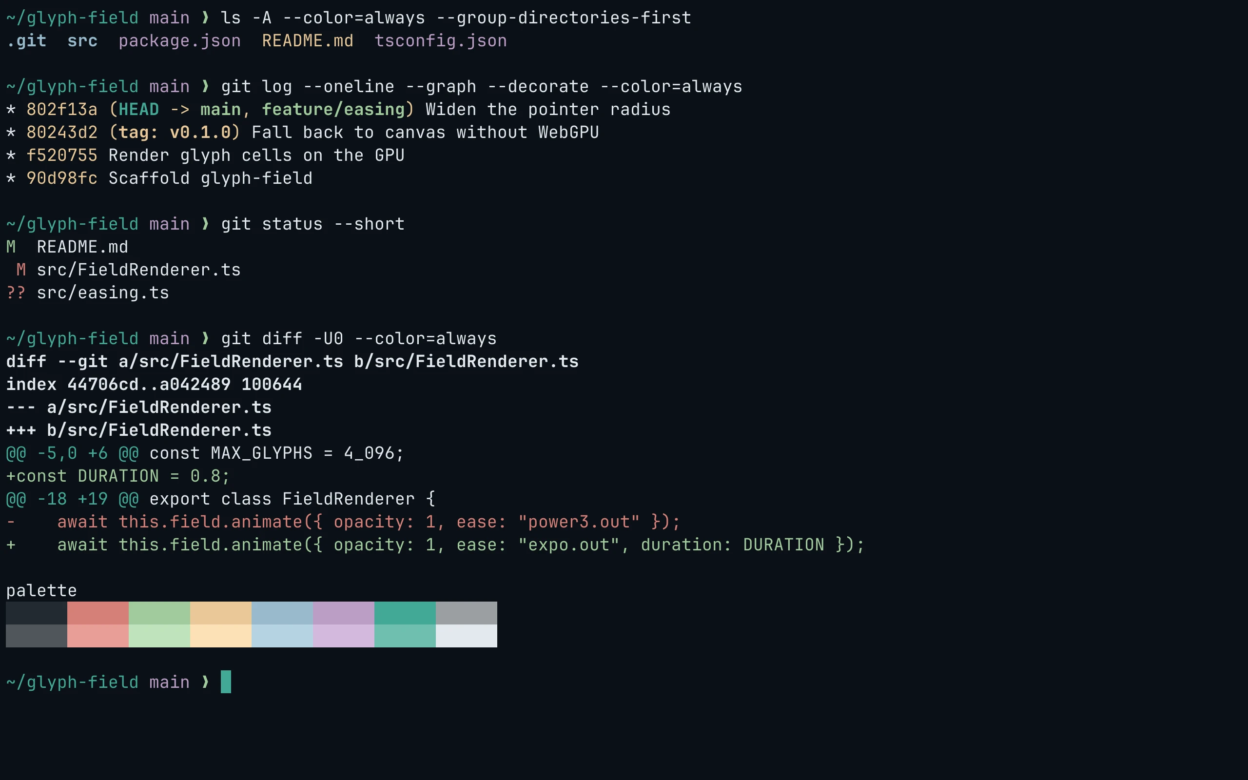 Alacritty running Living Code Frost