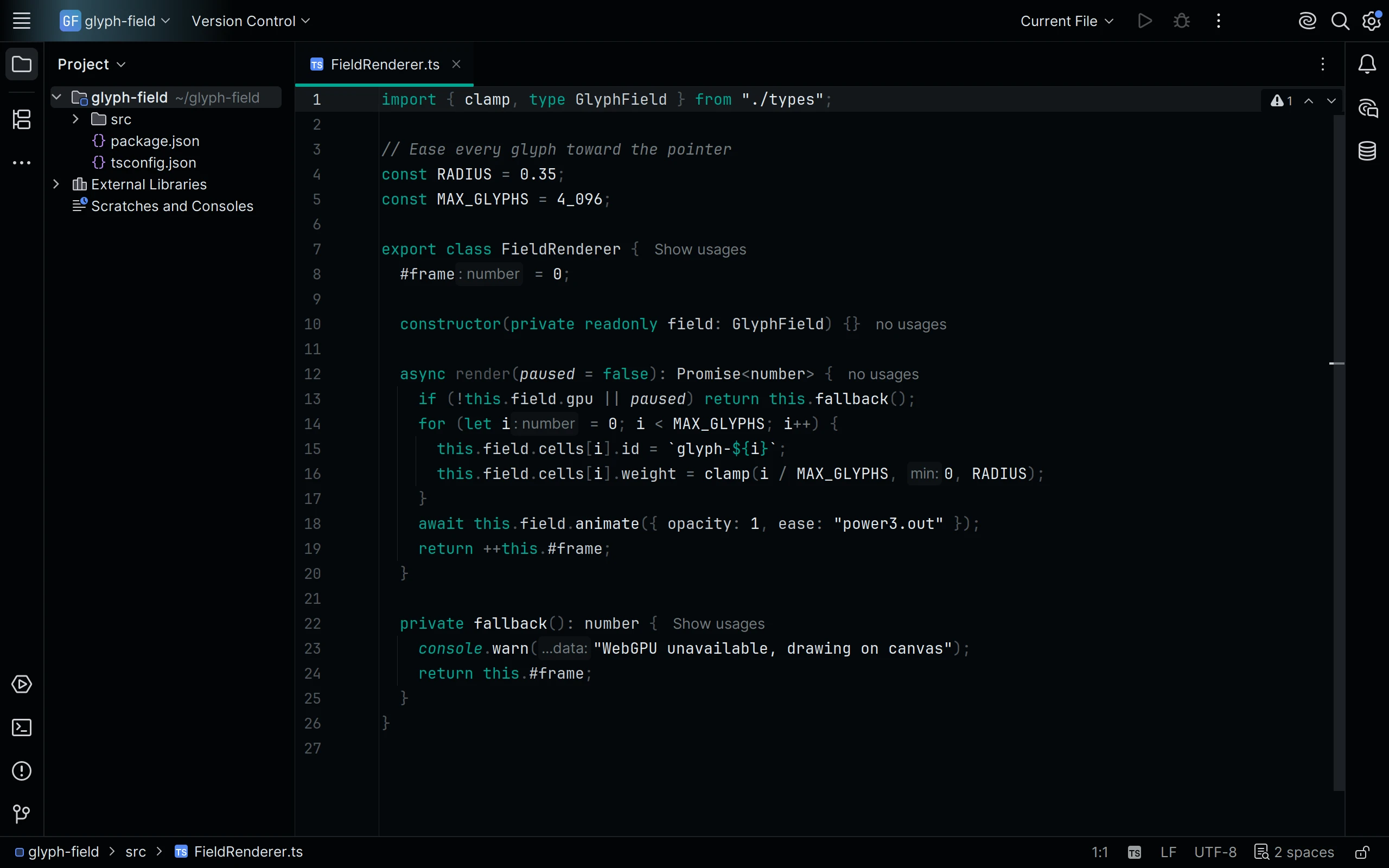 JetBrains IDEs running Living Code Signal