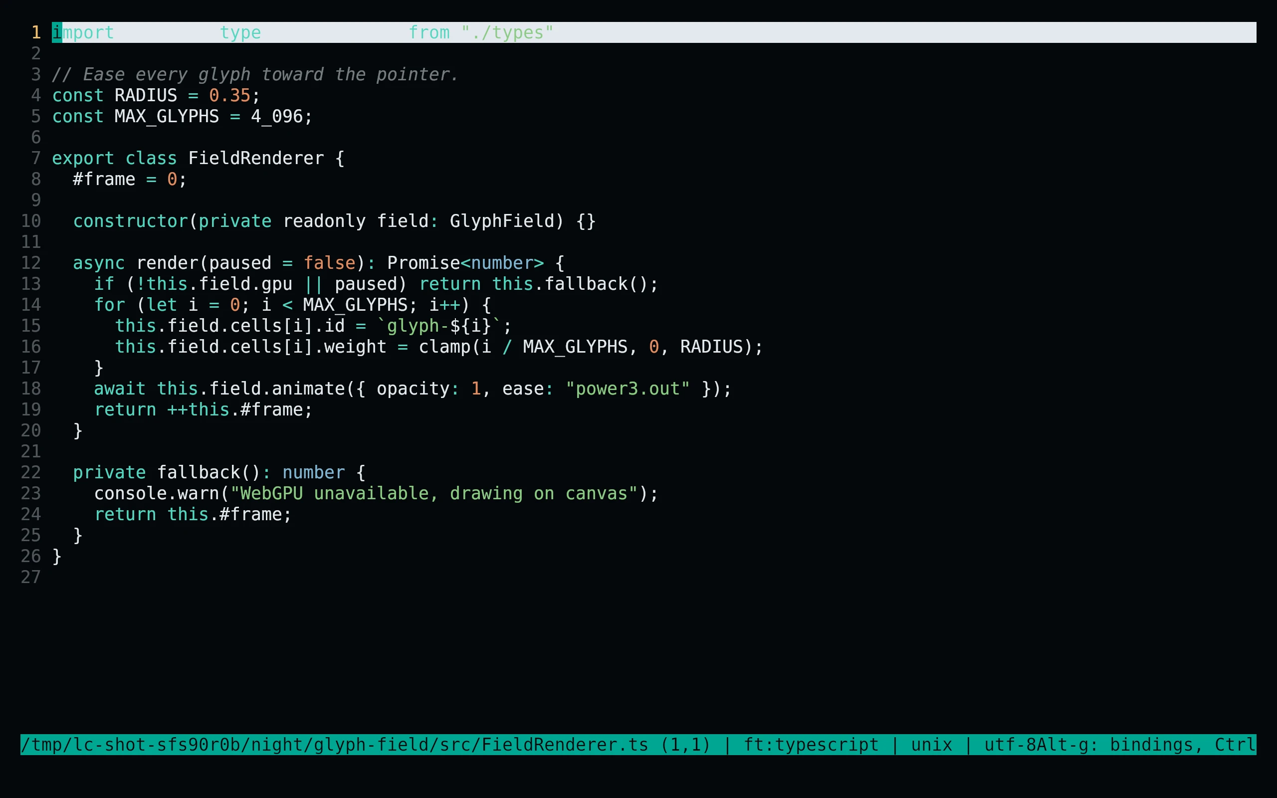 micro running Living Code Night