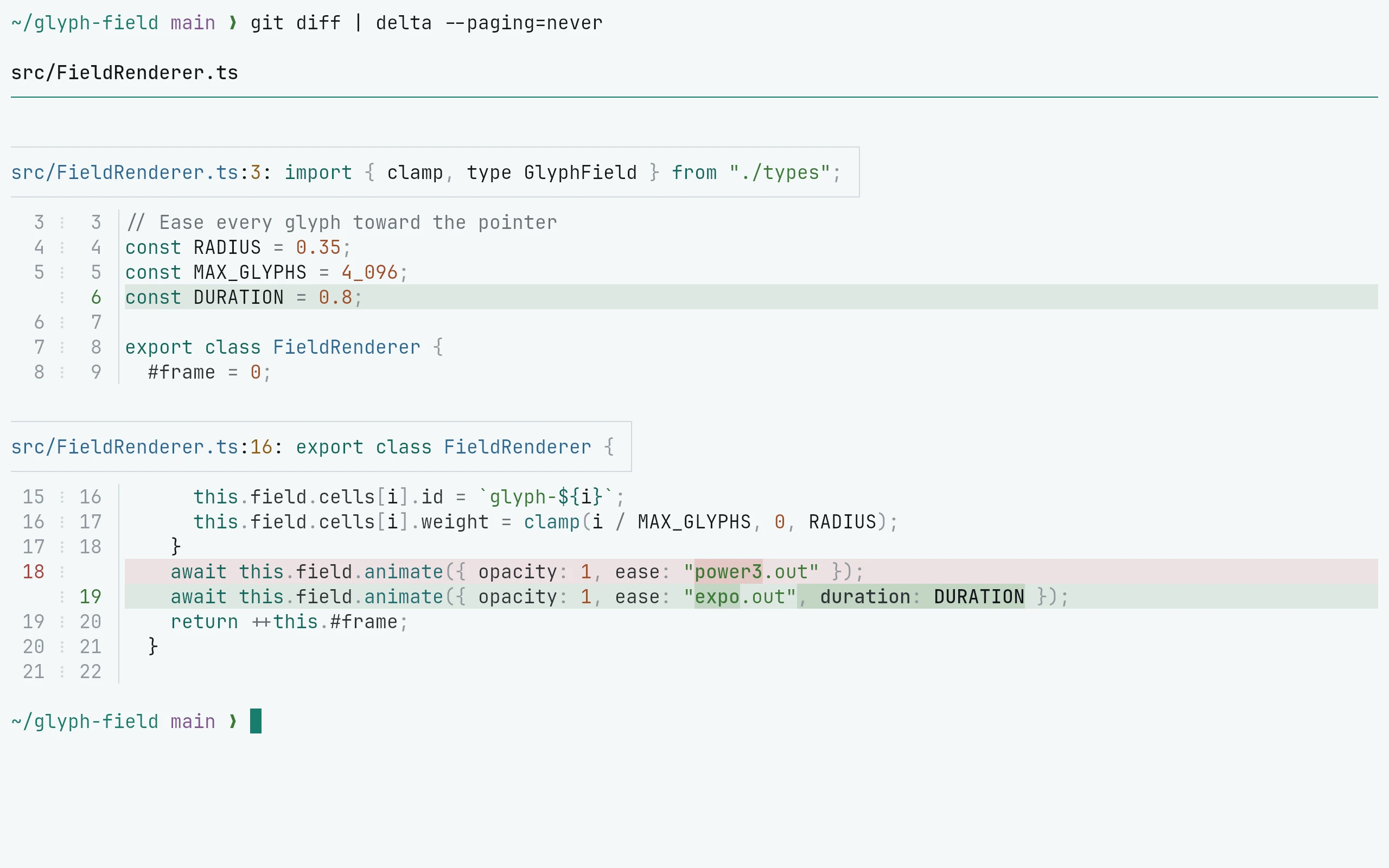 delta running Living Code Paper