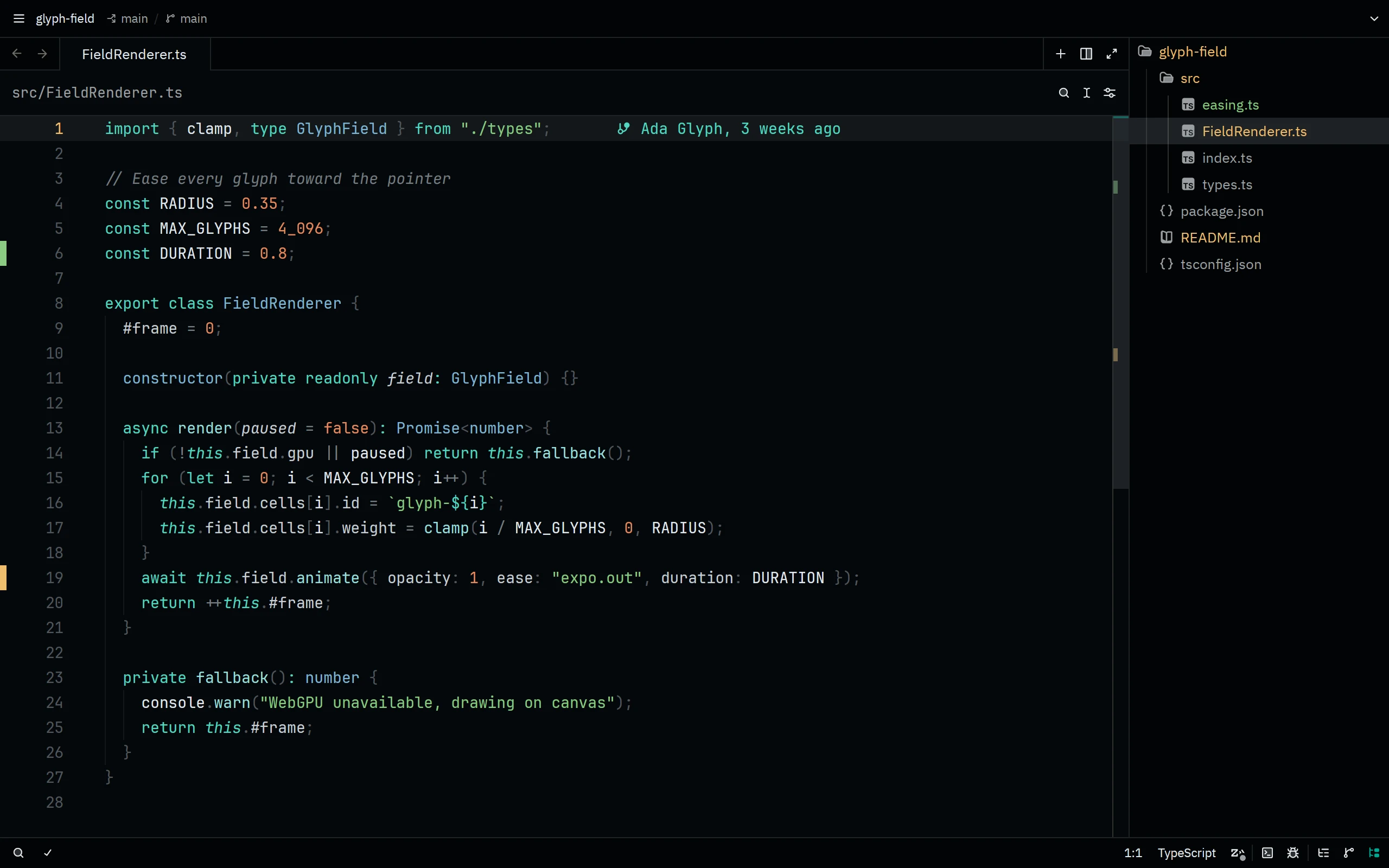 Zed running Living Code Night