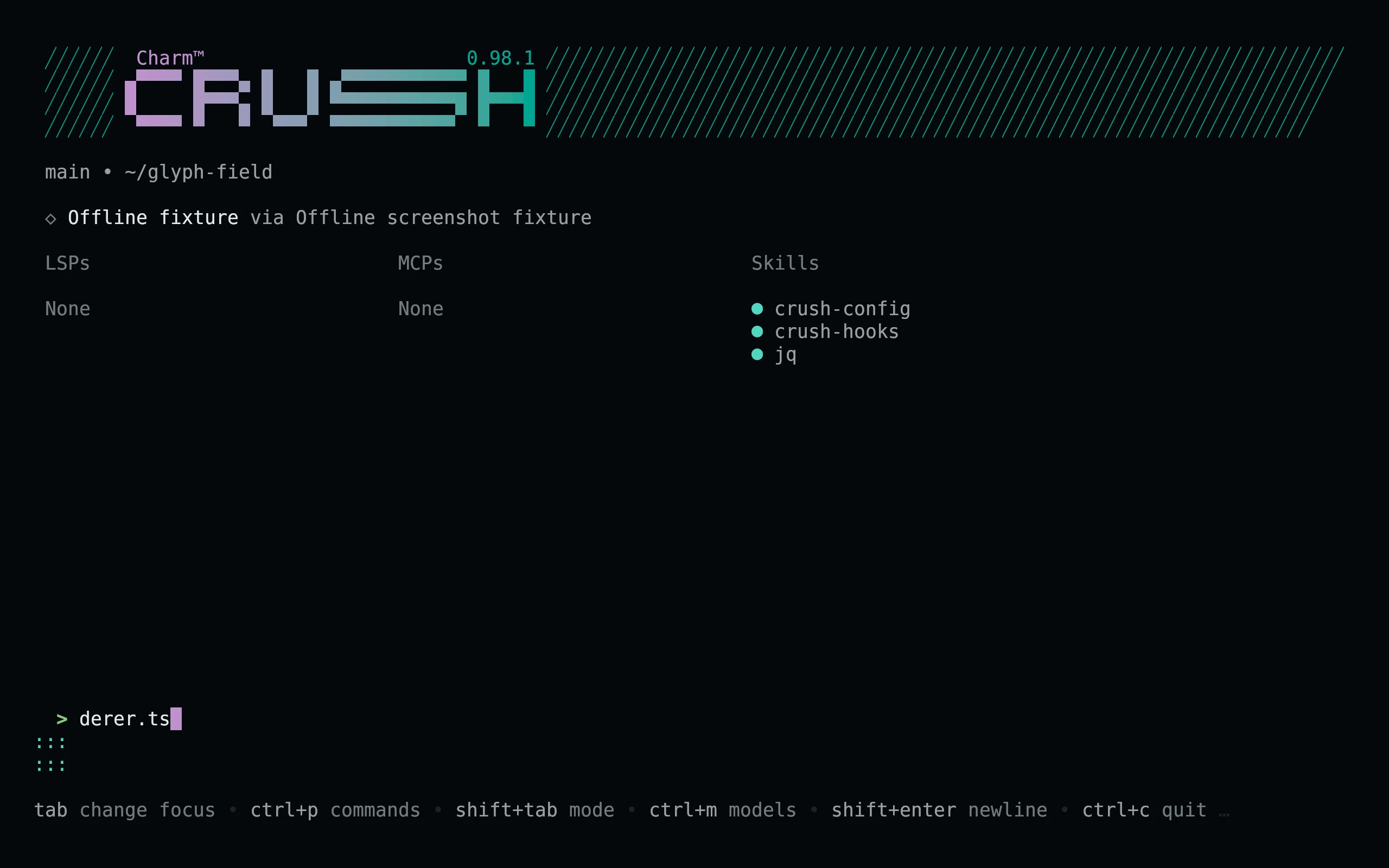 Crush running Living Code Night